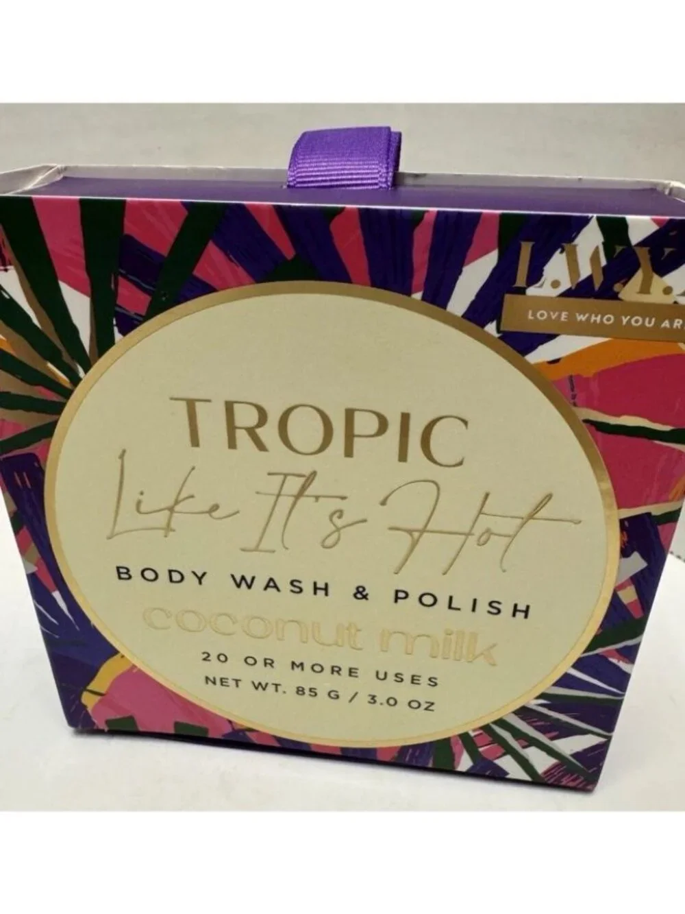 LWYA Body Wash & Polish “Seas The Day* & “Tropic Like It’s Hot” 3oz. Set. New